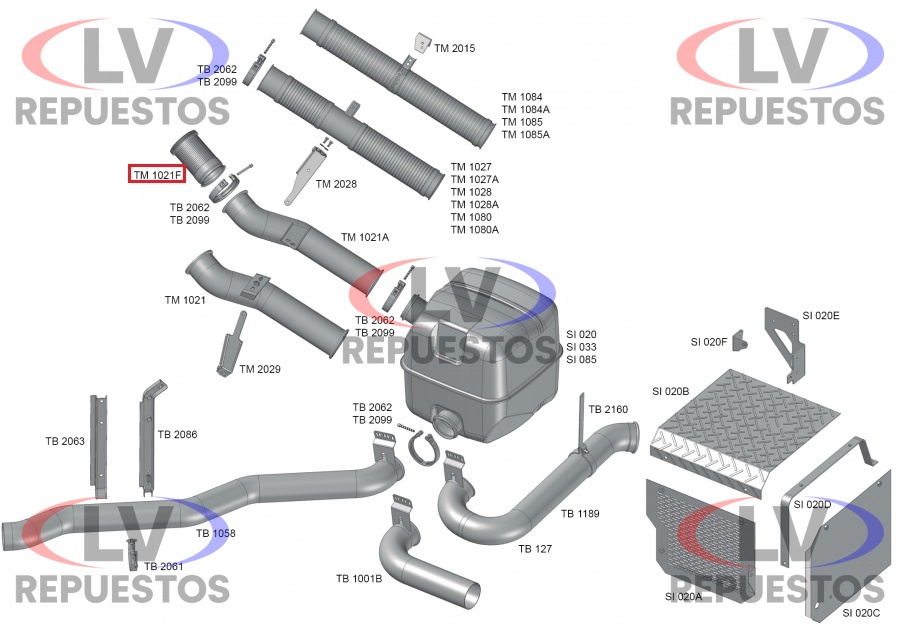 CA�O FLEXIBLE ESCAPE SALIDA MOTOR 4.1/2" 180MM SC S4 FABBOF