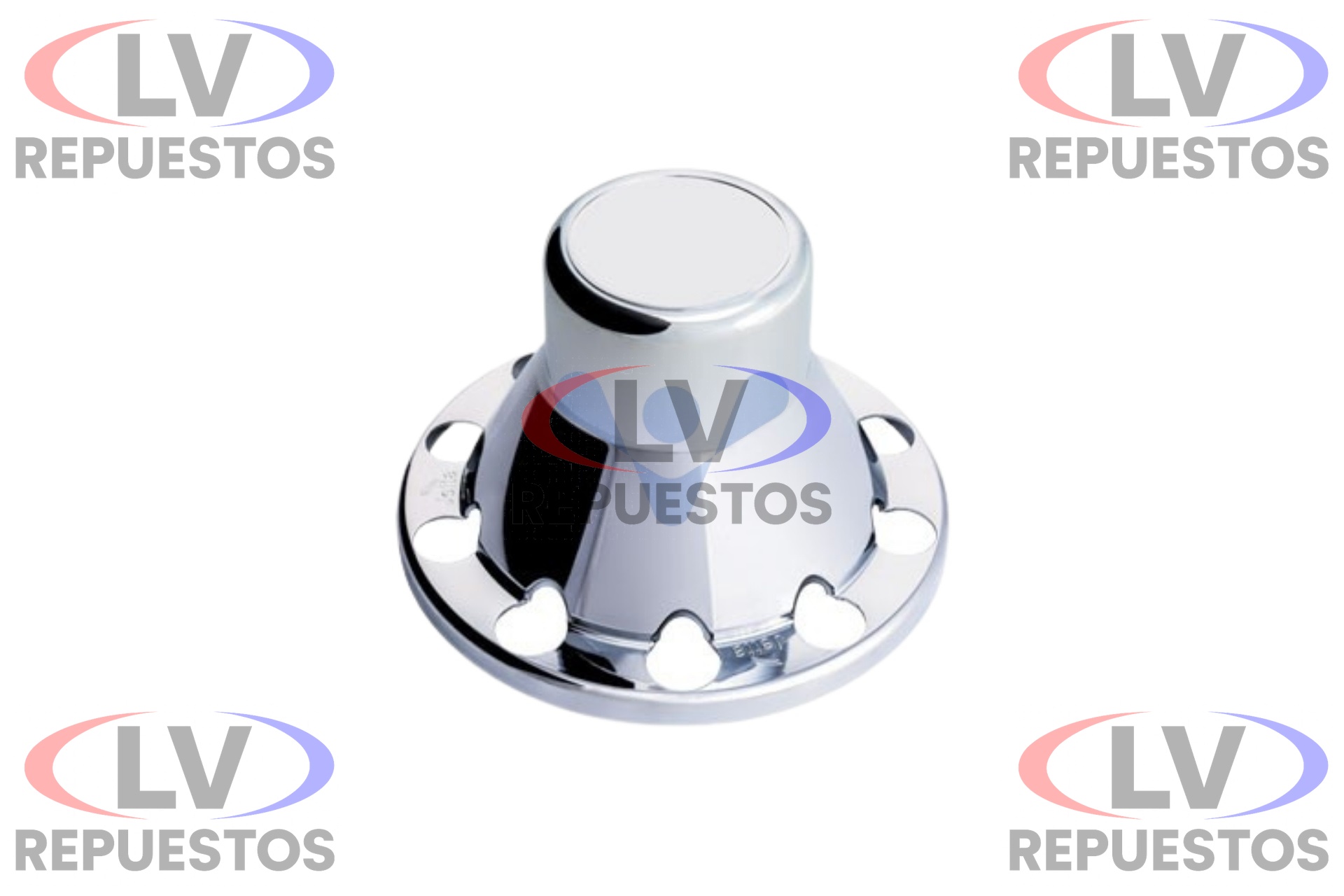 APLIQUE CROMADO TAPA MAZA PALIER TR S/ LOGO SC-113/124 VENKA