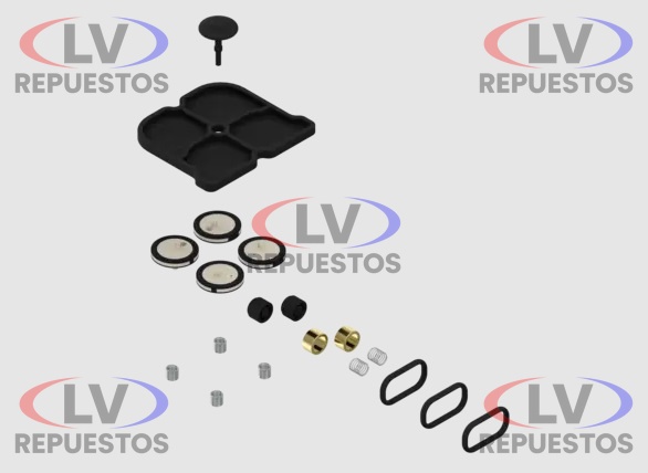 REPARO VALVULA 4 TETAS S4 WABCO