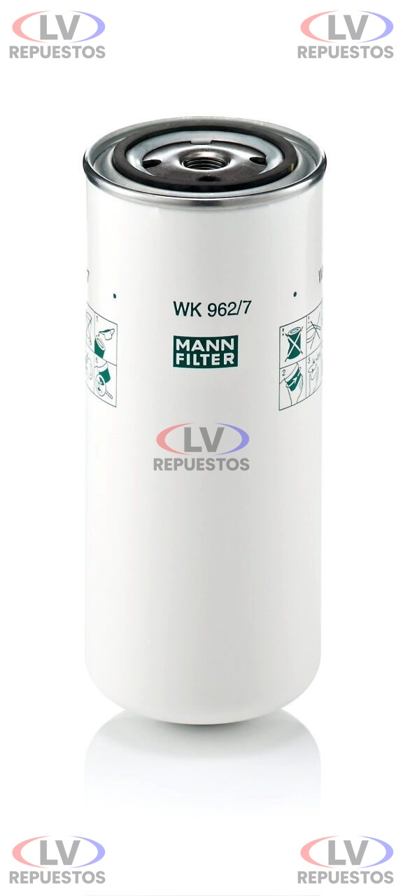 FILTRO DE COMBUSTIBLE VOLVO/FH12 WK-962/7 MANN FILTER