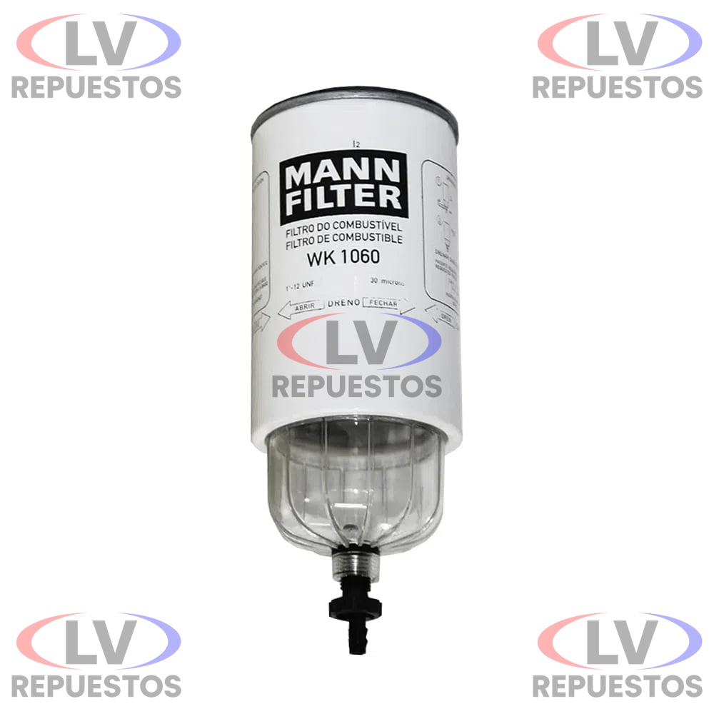 FILTRO TRAMPA AGUA WK1060 MANN FILTER