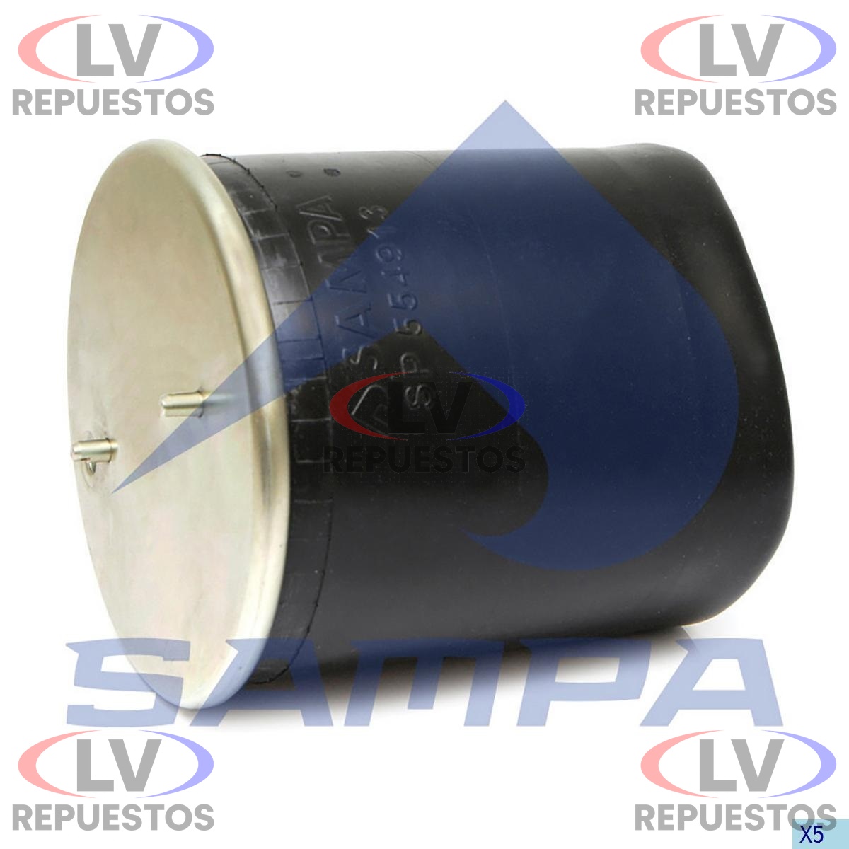 PULMON SUSP. NEUMATICA TR C/ BASE SC S4 SAMPA
