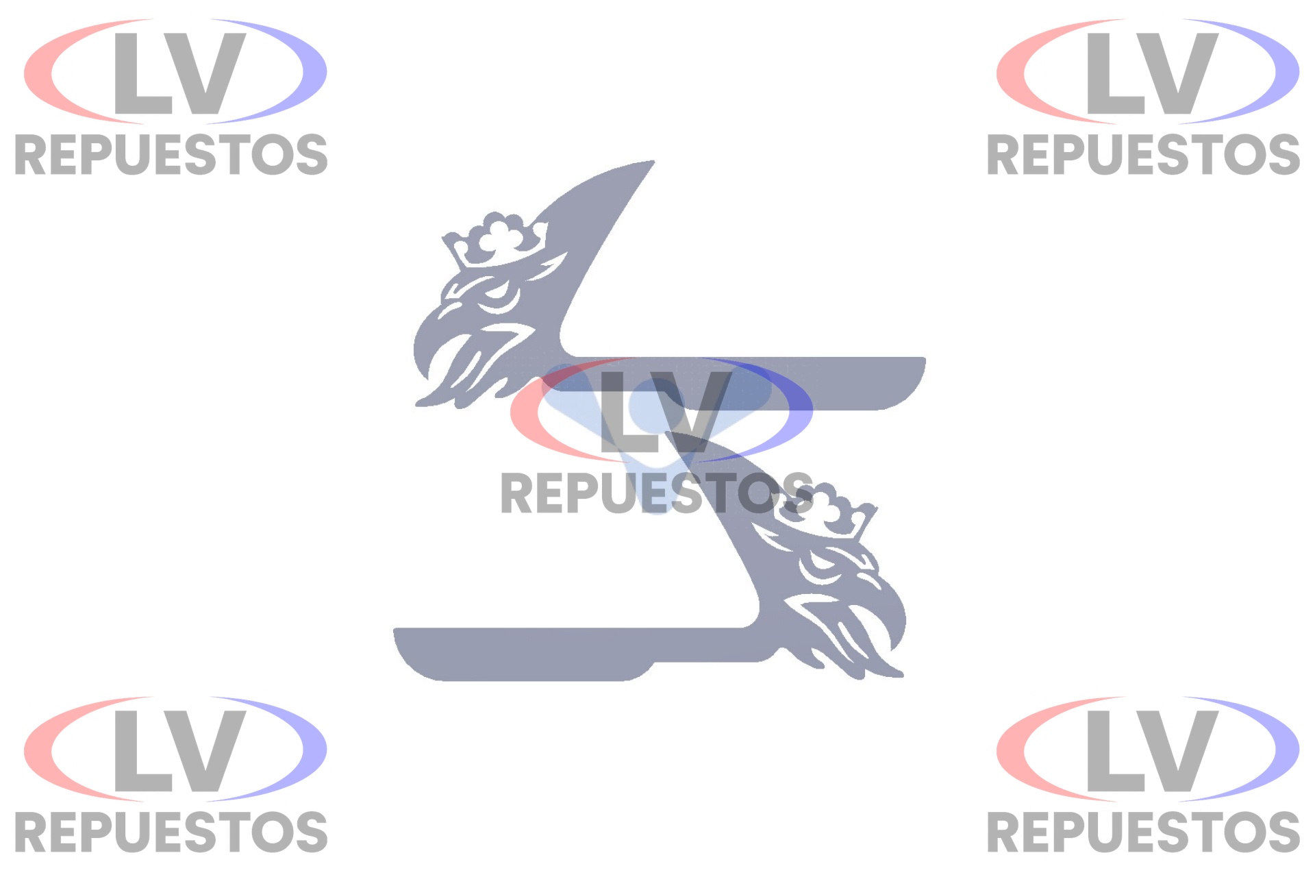 APLIQUE CROMADO INOX MOLDURA PICAPORTE GALLO (PAR) SC S4/S5 VENKA