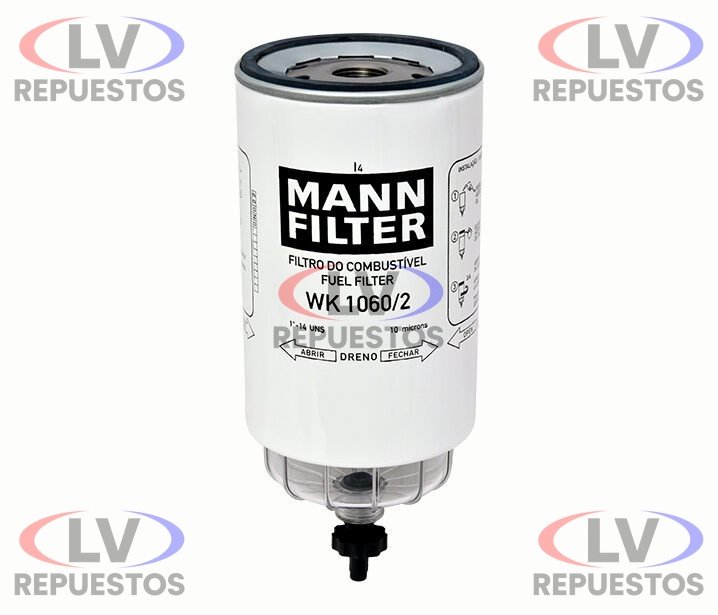 FILTRO TRAMPA AGUA WK1060/2 MANN FILTER