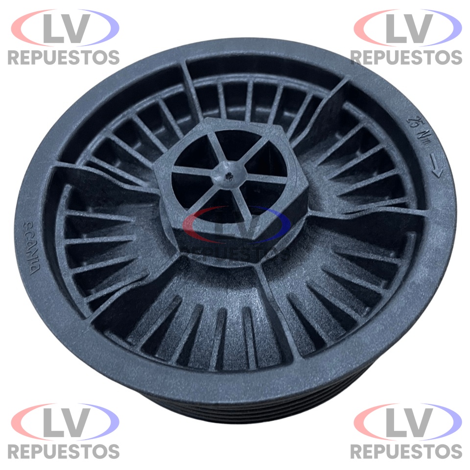 TAPA FILTRO DE COMBUSTIBLE S5 HPI/PDE SCANIA ORIGINAL