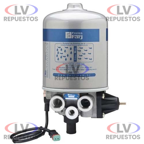 VALVULA SECADOR AIRE APU TIPO WABCO C/ FILTRO FREIOS FARJ