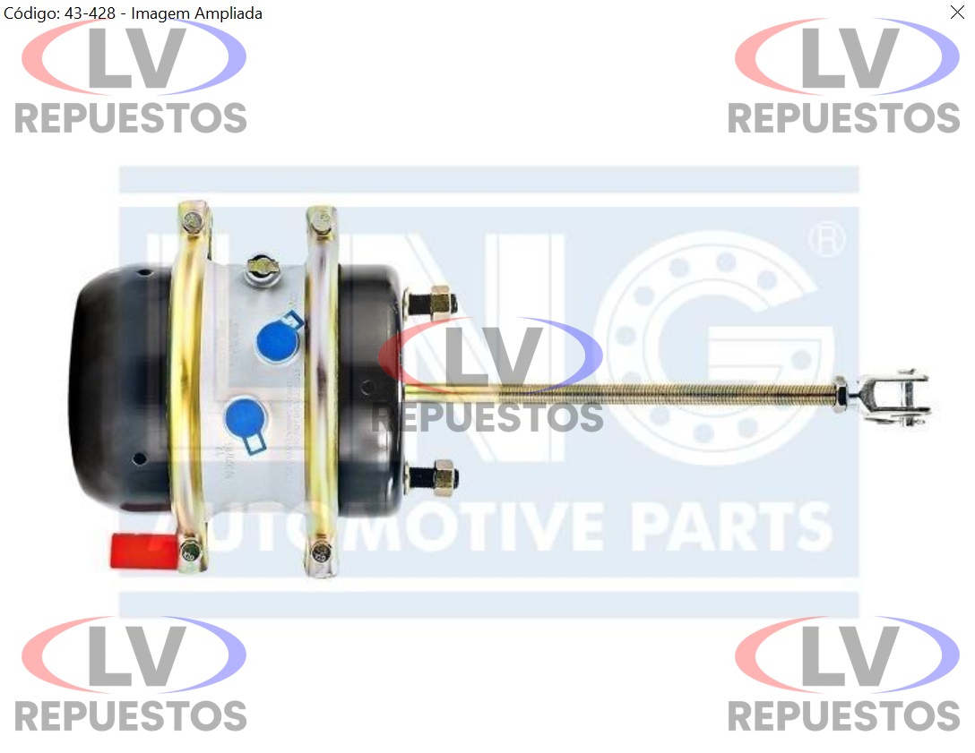 PULMON DE FRENO CARRETA DOBLE 30/30 LNG