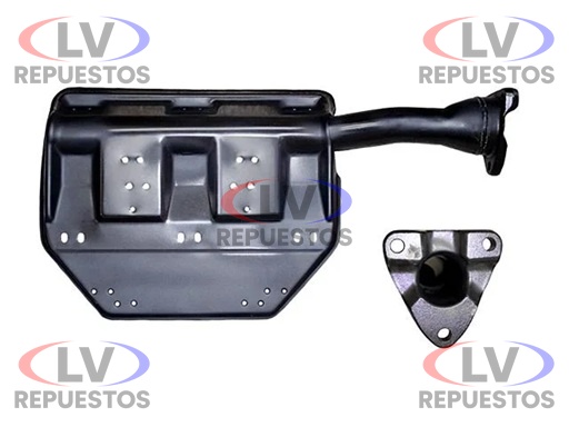 SOPORTE GUARDABARRO TRASERO LD SC124 EDREASA