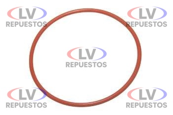 ANILLO GOMA INTERCOOLER ROJO SC S3 CIPEC