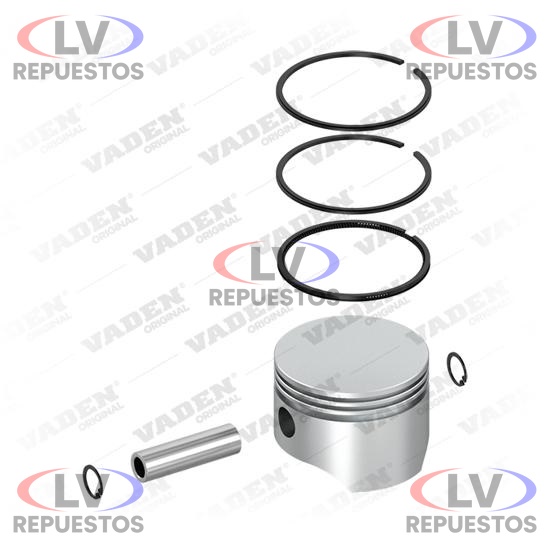 PISTON COMPRESOR AIRE C/ ARO KNORR 88MM 0.25 VADEN