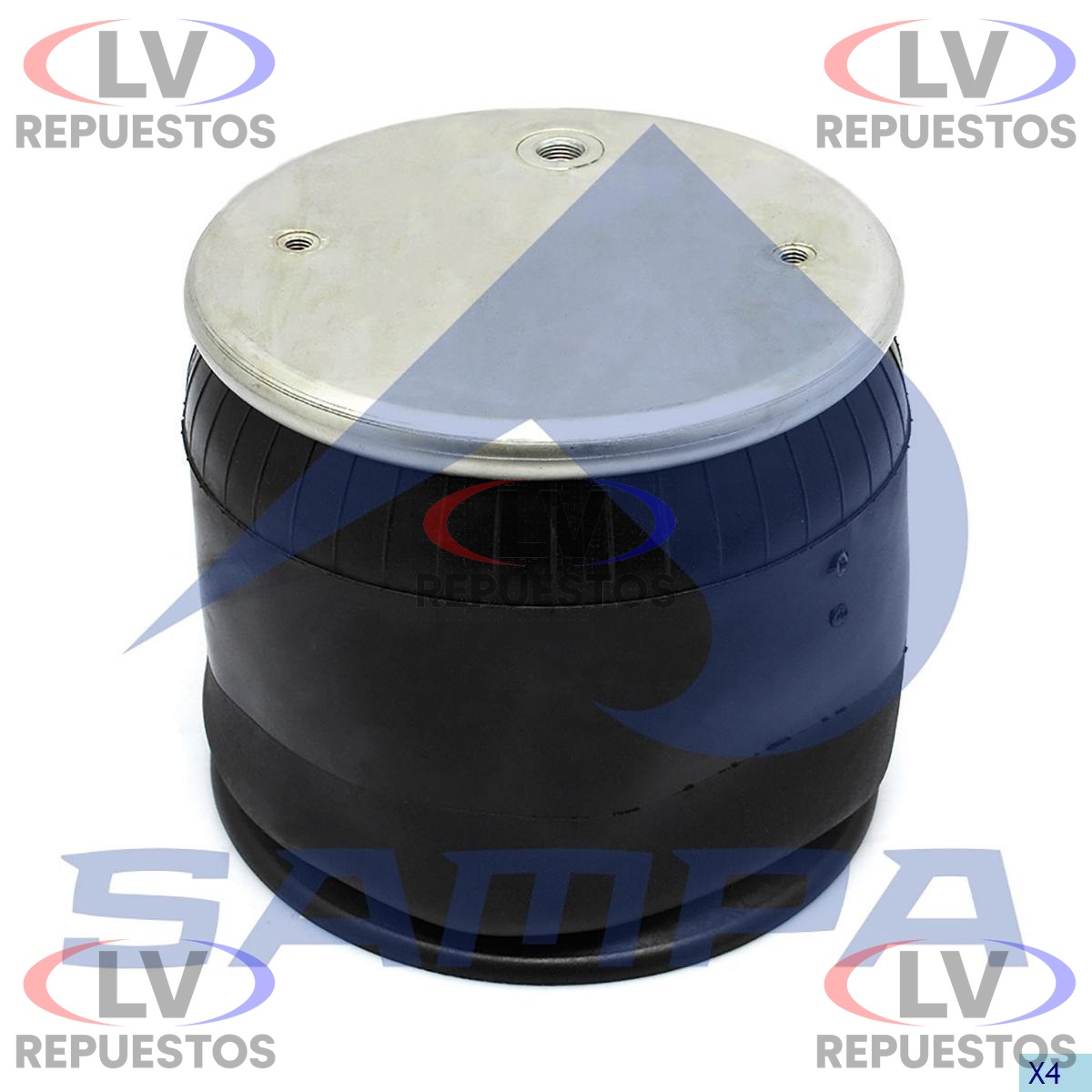PULMON SUSP. TRUCK C/ BASE METAL SC S3/S4/S5 SAMPA