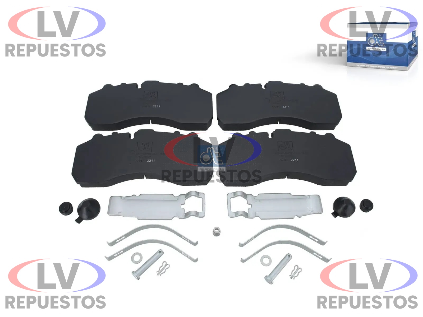 PASTILLA DE FRENO A DISCO S4/S5 DIESEL TECHNIC