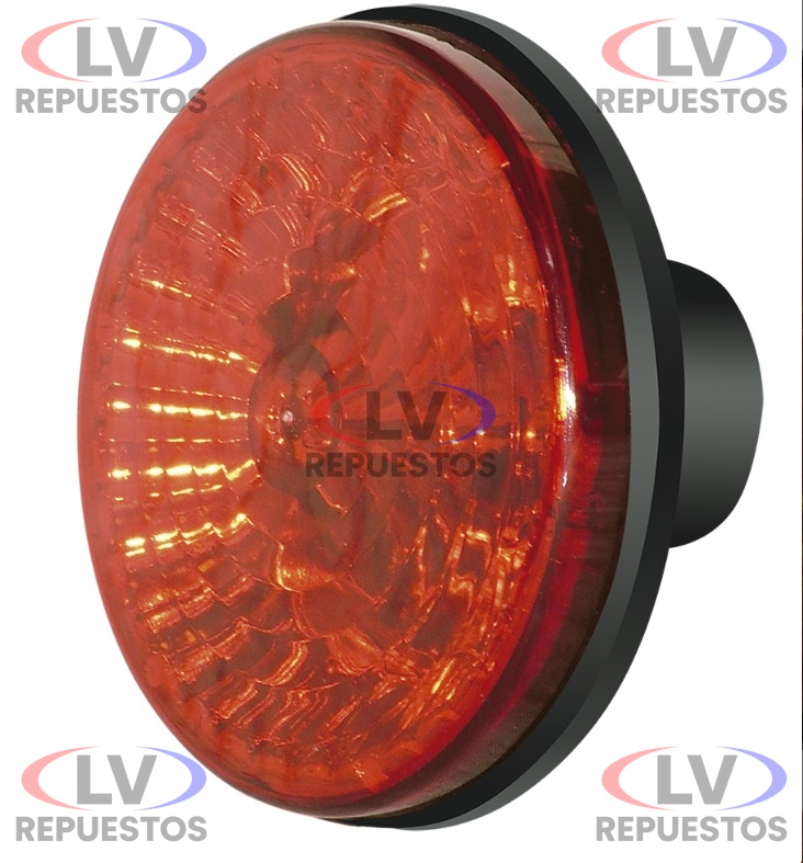 FARO REDONDO ROJO CARRETA RANDON ANTIGUO MULTILIGHT