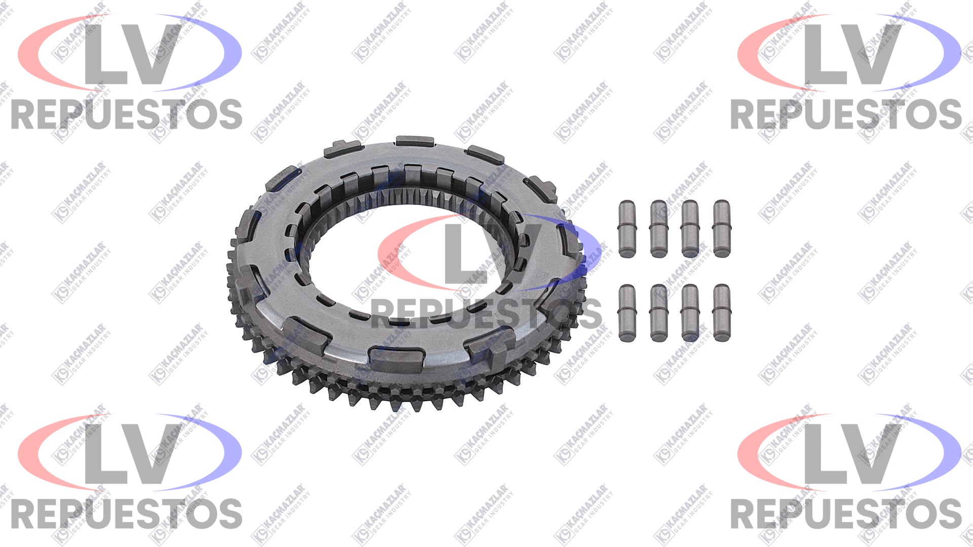 KIT SINCRONIZADOR 1RA GR/GRS900/GR801 KACMAZLAR