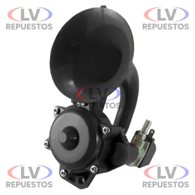 BOCINA CORNETA NEGRO 24V GAUSS