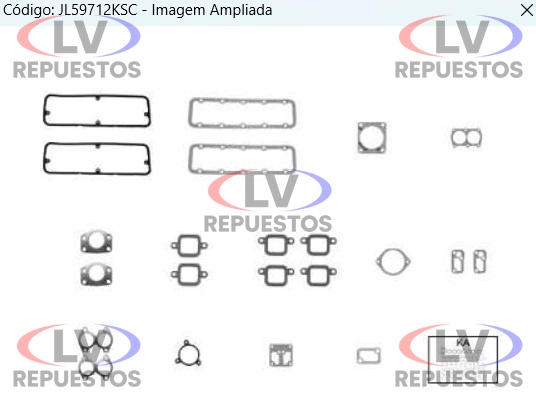JUNTA PARCIAL TAPA MOTOR SC-113 JUNTALIMA