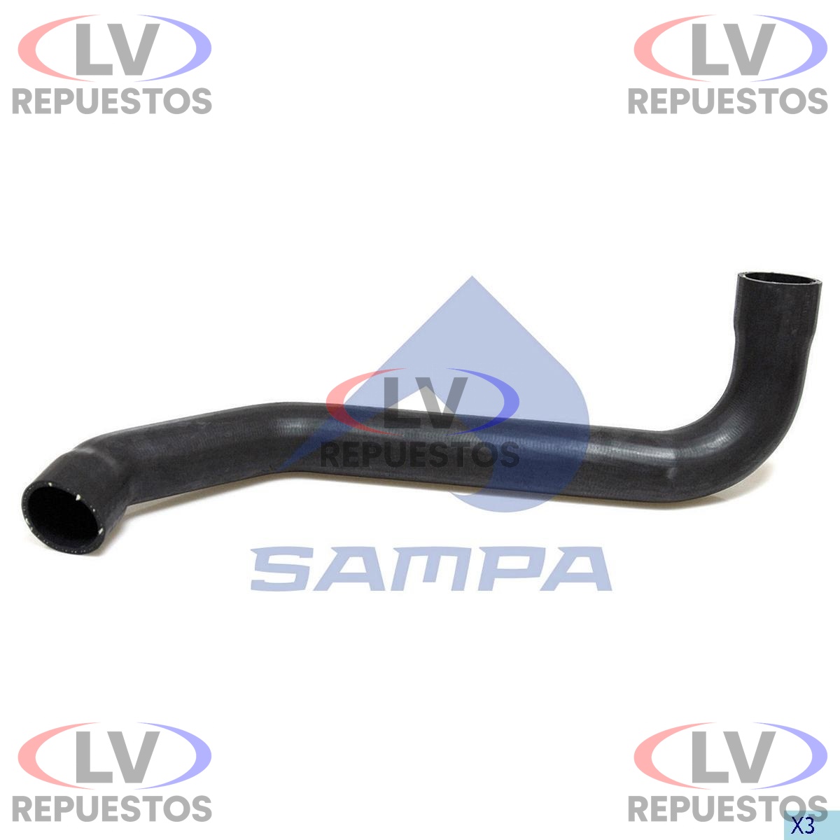 MANGUERA VALVULA TERMOSTATO SC-113 SAMPA