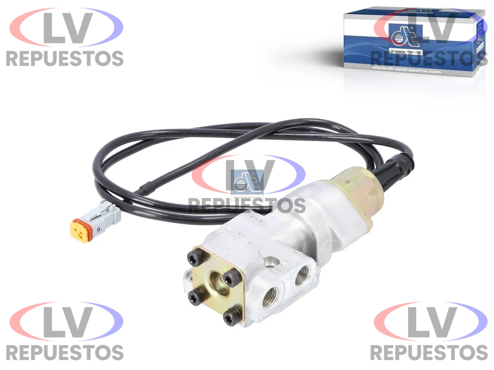 SOLENOIDE PARADA MOTOR DSC14 S4 DIESEL TECHNIC