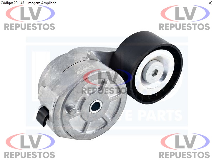 TENSOR CORREA LISO 8PK PLASTICO S4 LNG