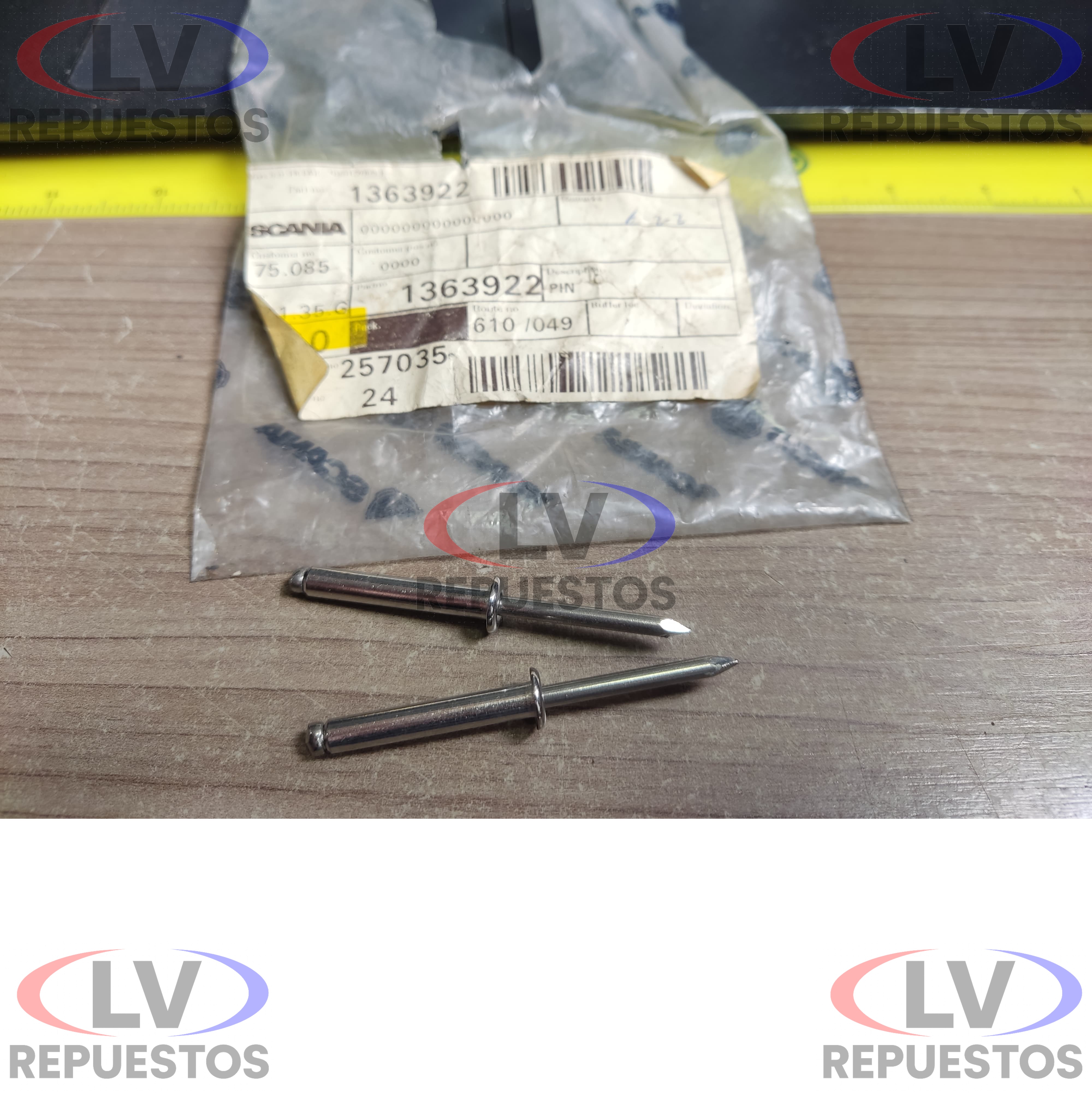 REMACHE MARIPOSA FRENO MOTOR S4/S5 SCANIA ORIGINAL