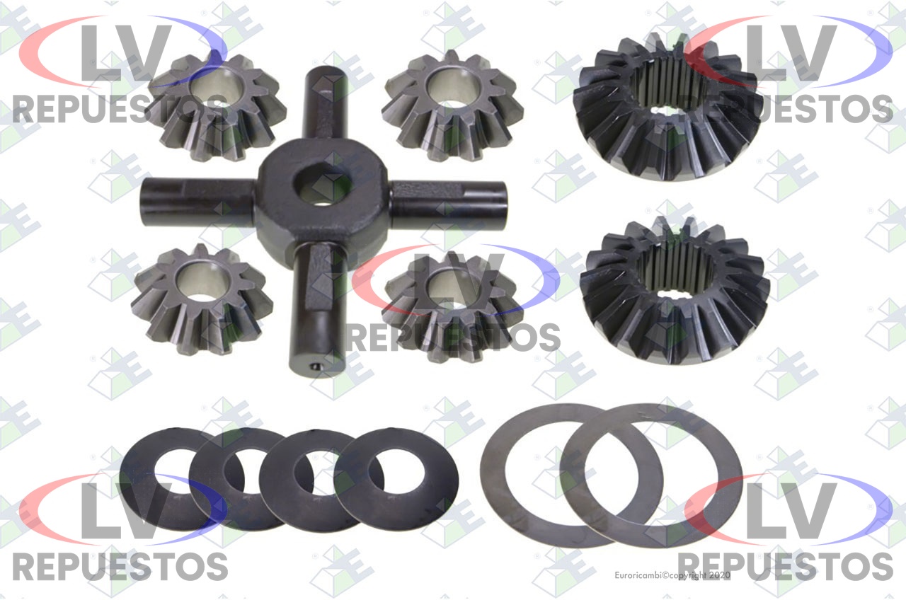 KIT REPARO OLLA DIFERENCIAL R760/761/770/780/782 SC-111/124 C/ CALCE EURORICAMBI