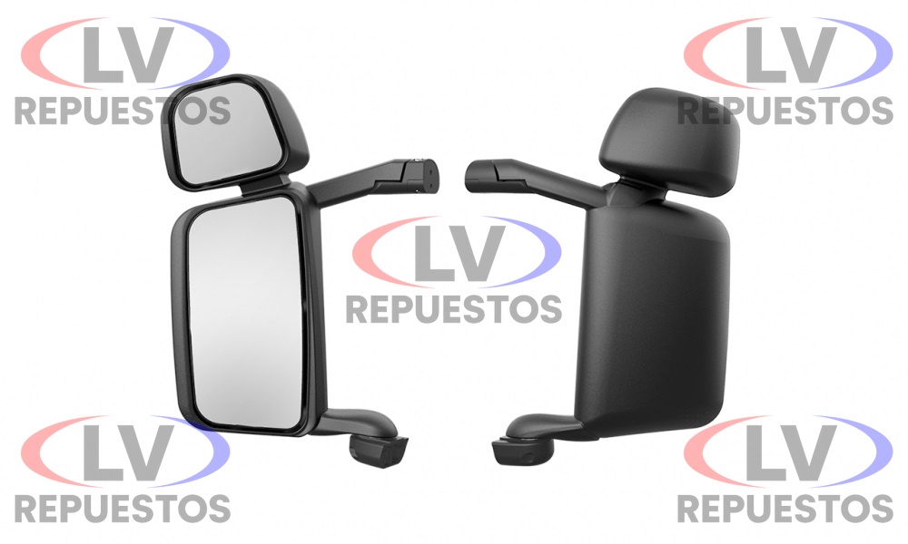 ESPEJO RETROVISOR LI S/ DESEM. C/ AUX. MANUAL BRAZO NYLON S4/S5 BEOP